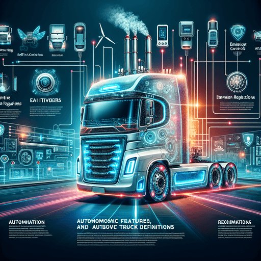 Autonomous Features, Regulasi Emisi, dan Definisi Otomatif Truk: Sebuah Tinjauan Komprehensif